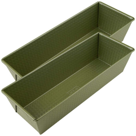 Ensemble de 2 Moules à cake vert 30 cm Zenker Green Vision