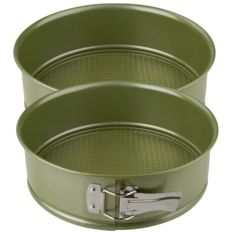 Ensemble de 2 Moules à manqué à charnière 24 cm Zenker Green Vision