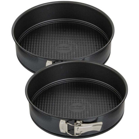 Ensemble de 2 Moules à manqué à charnière 26 cm Zenker Black Metallic