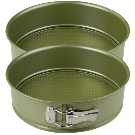 Ensemble de 2 Moules à manqué à charnière 26 cm Zenker Green Vision