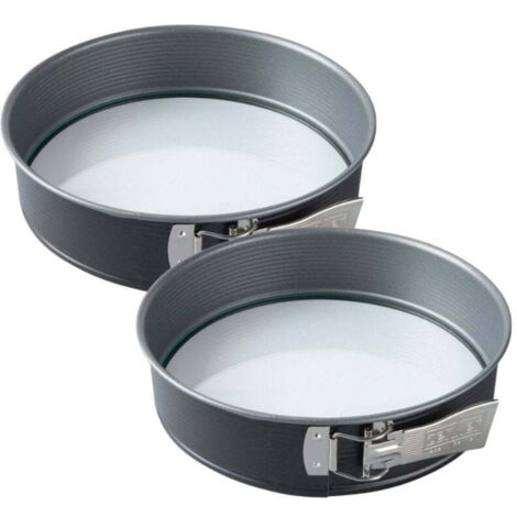 Ensemble de 2 Moules à manqué à charnière fond en verre 26 cm Zenker Energy