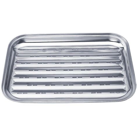 Ensemble de 2 paniers à griller en acier inoxydable pour barbecue, pour griller légumes et viandes