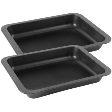 Ensemble de 2 Plats à four rectangulaire 37 x 27 cm Zenker Spécial Cooking