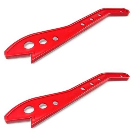 Ensemble de 2 poussoirs pour scie circulaire sur table - Robustes, faciles à utiliser et sûrs, idéaux pour le travail du bois et le déplacement du bois lors de l'utilisation d'une scie circulaire sur