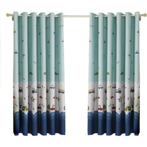 Ensemble de 2 Rideaux en Voile Dégradé à Oeillets - Polyester Changeant de Couleur - Décoration pour Salon, Chambre ou Bureau - Blanc et Gris 130x240cm