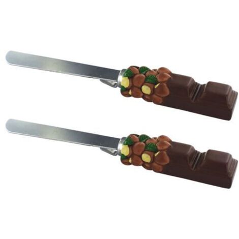 Ensemble de 2 Spatules - FACKELMANN - Pour pâte a tartiner - 19 cm