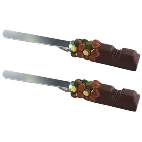 Ensemble de 2 Spatules - FACKELMANN - Pour pâte a tartiner - 19 cm