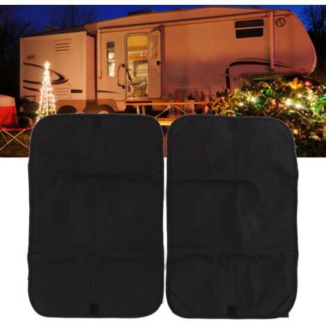 Ensemble de 2 Stores de Protection Solaire pour Fenêtres de Camping-Car et Voitures - Pour Camping, Jardin et Voyages - Pare-Soleil Écran de Confidentialité-KZQ