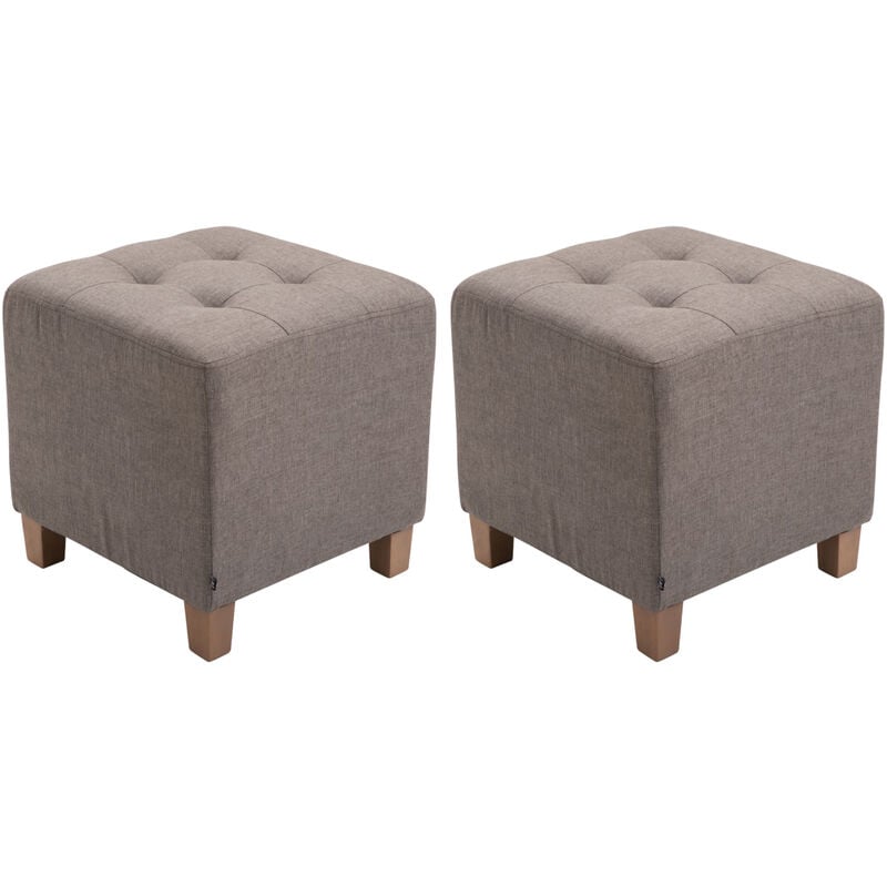 Ensemble de 2 tabourets Pharao Tortora