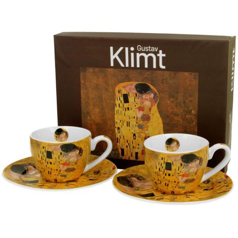 Ensemble de 2 tasses à expresso Klimt