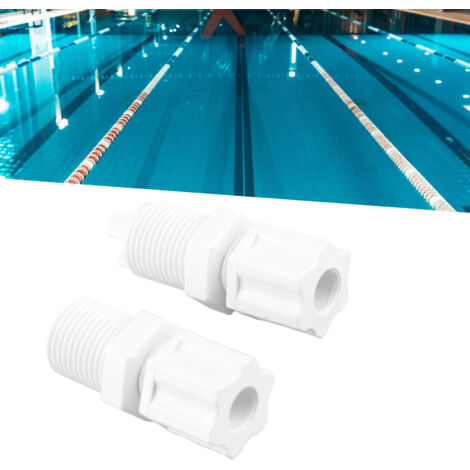 Ensemble de 2 Vannes Anti-retour et Raccords pour Piscine Compatible avec Hayward CL200 et CL220