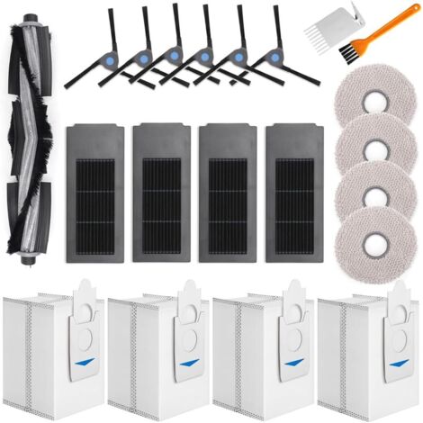 Ensemble de 21 accessoires pour aspirateur Ecovacs Deebot X2 / X2 Pro / X2 Omni
