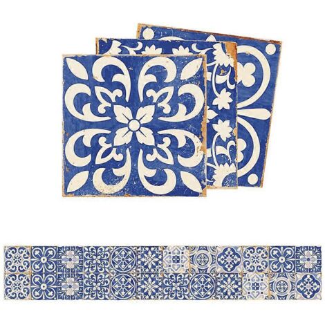 Ensemble de 24 autocollants muraux pour carrelage, à décoller et coller, pour vitres de voiture et miroirs, usage multiple