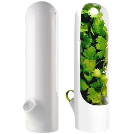 Ensemble de 3 boîtes à herbes aromatiques, boîtes de rangement pour réfrigérateur