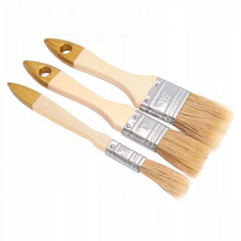 Ensemble de 3 brosses universelles, 3 plates