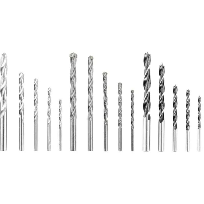 109156 hss Set de forets 3 pièces din 338 tige cylindrique 3 pc(s) - KWB