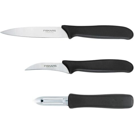 Ensemble de 3 couteaux Fiskars Essential 1065600