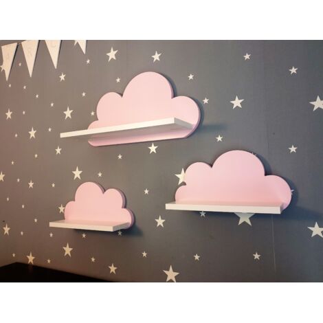 Ensemble de 3 étagères nuage PYSIA- Galaxy