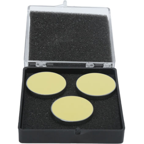 Ensemble de 3 Lentilles Laser Miroir Réfléchissant 25 pour Machine de Gravure Découpe Pièces Industrielles
