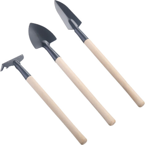 Ensemble de 3 Outils pour Plantes Grasses - Kit de Soins avec Manches Fins pour Jardinage Intérieur KZQ