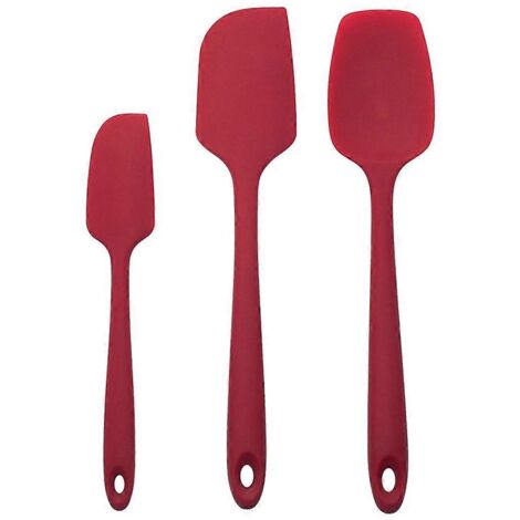 Ensemble de 3 pièces : couteau bêche, couteau à mélanger la pâte, spatule à crème