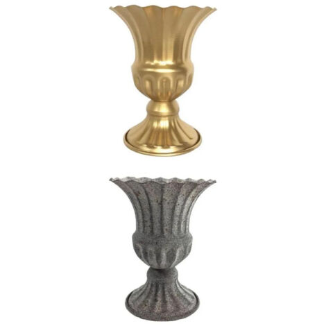 Ensemble de 3 pots de fleurs en bois brut pour Style C