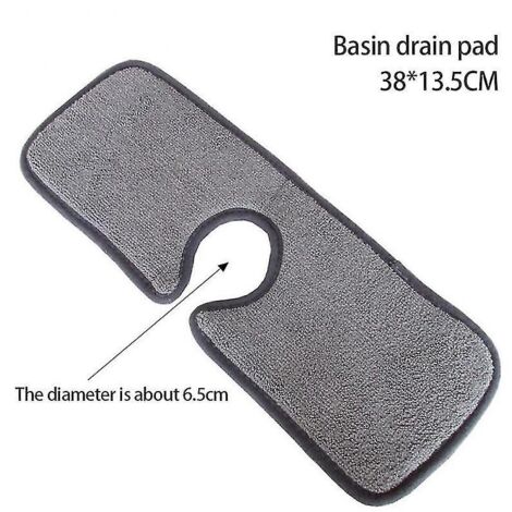 Ensemble de 3 protections anti-éclaboussures en microfibre pour évier de cuisine