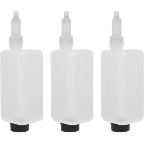 Ensemble de 3 Set pour Distributeur de Savon Mural Bouteilles Intérieures