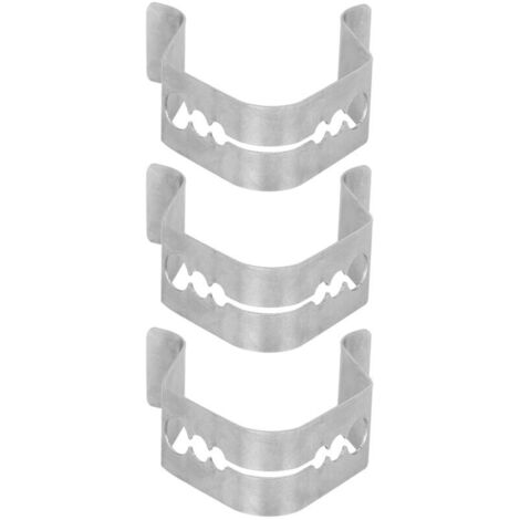 Ensemble de 3 supports de sondes de barbecue en acier inoxydable avec trous. - AquaForge