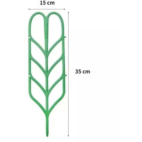 Ensemble de 3 supports pour plantes grimpantes d'intérieur en pot. Comprend une grille de jardin flexible et modelable, idéale pour les plantes grimpantes.