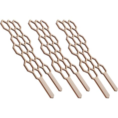 Ensemble de 3 treillis pour plantes grimpantes d'intérieur