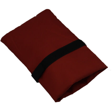Ensemble de 4 couvertures isolantes pour robinet d'eau extérieur - Housse protectrice thermique pour tuyaux extérieurs en hiver - Protection contre le gel pour robinets d'eau extérieurs-Rouge 1