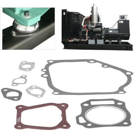 Ensemble de 4 Jeux de Joints pour Générateur Essence 168F GX160 2KW 3KW Comprend Tous les Joints Papier du Véhicule-KZQ