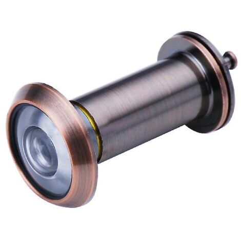 Ensemble de 4 judas panoramiques optiques en alliage de zinc/cuivre pour portes standard