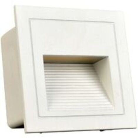 Ensemble de 4 LED Applique encastré murale, Blanc froid IP65 Lumières d'escalier, Lumières de marche, Aluminium, Éclairage et Lumières décoratives [Classe énergétique E]dyk-alovez