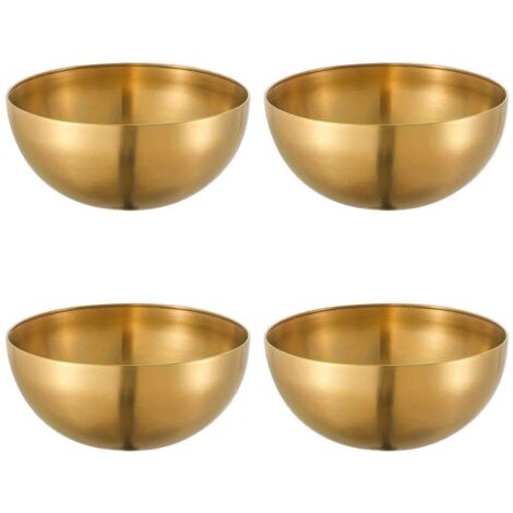 Ensemble de 4 ou 10 bols à salade et bols à riz assortis pour servir soupes et salades (4 pièces)