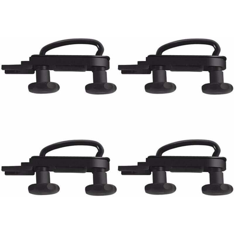 Start - Ensemble De 4 Pièces Toit En Acier Inoxydable Boîte Universelle Van Montage Kit De Montage u Boulon Largeur Intérieure 85Mm Avec 8 Écrous