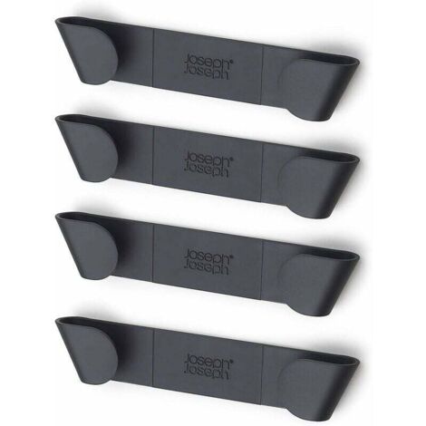 - Ensemble de 4 porte-couvercles pour casseroles - Gris