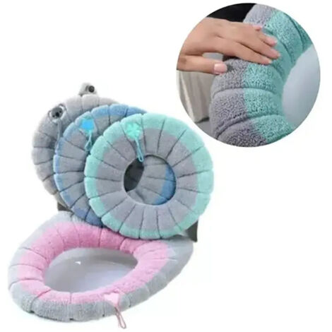 Ensemble de 4 siges de toilette universels pour toilettes de diffrents types