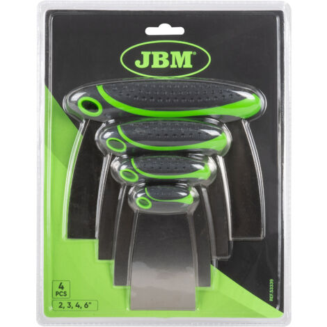 ENSEMBLE DE 4 SPATULES EN ACIER JBM53339