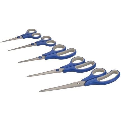 ENSEMBLE DE 5 CISEAUX 5 PCS SILVERLINE 595760