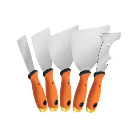 Ensemble de 5 couteaux à maroufler Inox CIRET