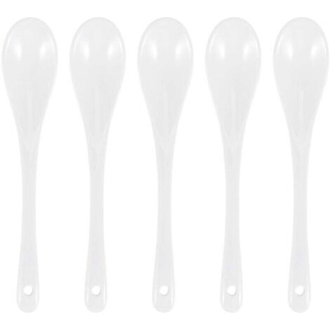 Ensemble de 5 Cuilleres Ceramique Cuillere A The Confiture Miel