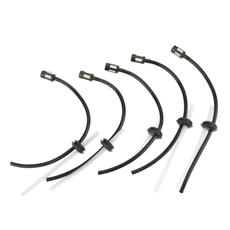Ensemble de 5 tuyaux de carburant avec filtre à carburant pour réservoir de débroussailleuse - Pièces de rechange
