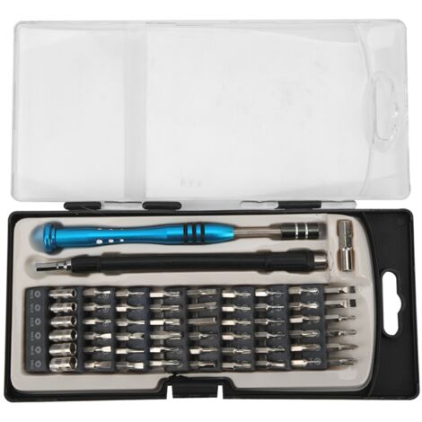 Ensemble de 59 tournevis multifonction pour réparation précise, outils anti-rouille légers