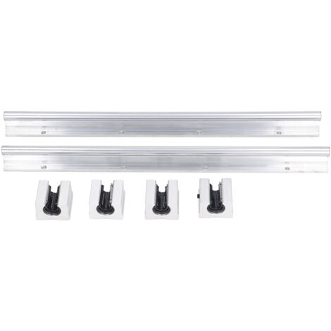 Ensemble de 6 Blocs Coulissants SBR12UU pour Guidage Linéaire Précision Machine Fonctionnement Fluide et Précis