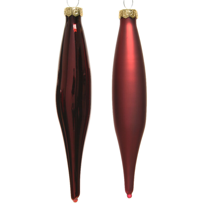 Iperbriko - Ensemble de 6 crochets en verre 3x15 cm