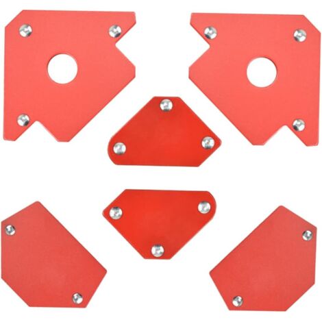 Ensemble de 6 outils auxiliaires de fixation dangle magntique pour soudage