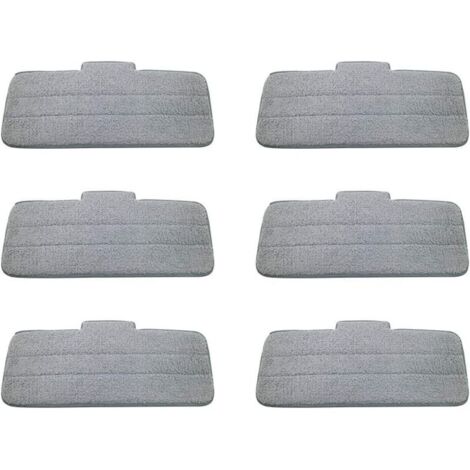 Ensemble de 6 pièces pour balais à franges Deerma TB900 et Mijia avec vaporisateur d'eau, tête de nettoyage rotative à 360° et tissu en fibre de carbone et bois.