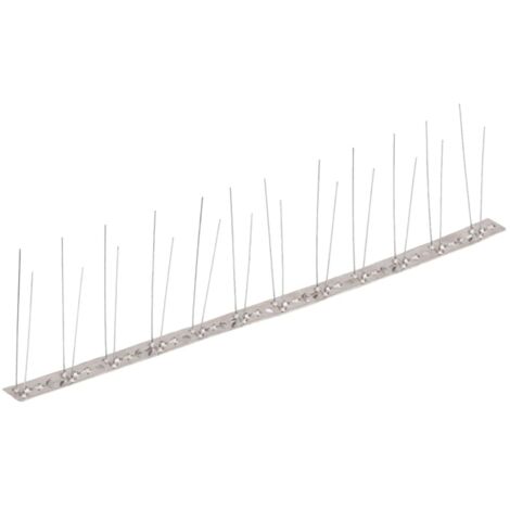 Ensemble de 6 pointes à 2 rangées contre oiseaux Inox 3 m CFW682157